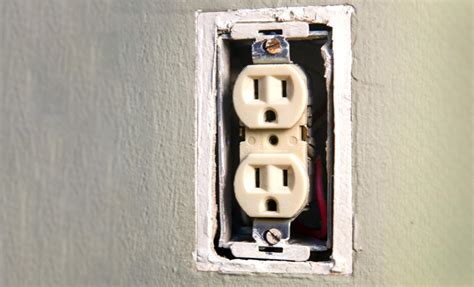 electrical outlet box is loose|why is my outlet loose.